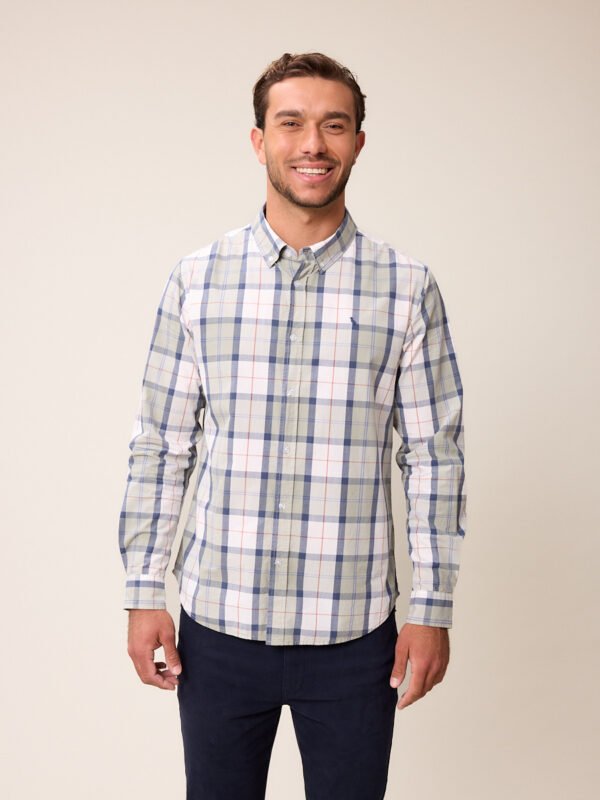CAMISA LURON POLANCO - Azul Xadrez