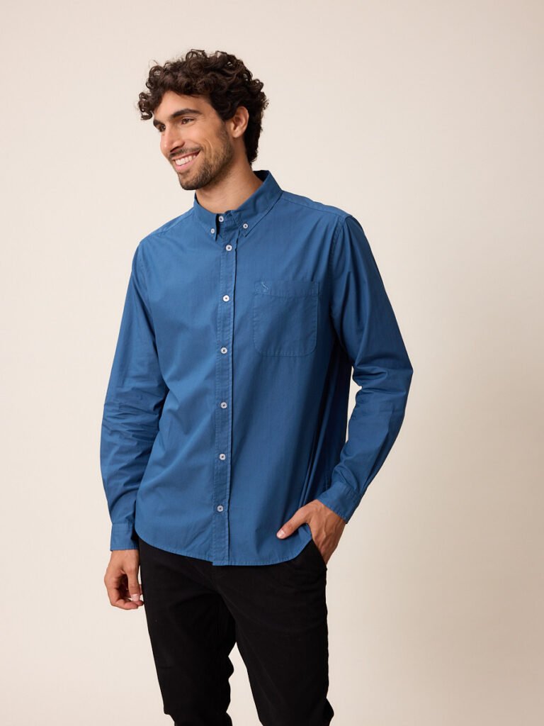 Camisa Yola Polanco - Azul